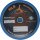 MEGA high extreme summer profile plate (incl. IFI badge) special damped (MEGA HIGH EXTREME) 15L / 43-45 SD light blue